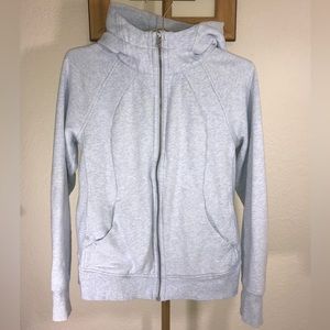 LULU-LEMON scuba, full-zip hoodie Size 12